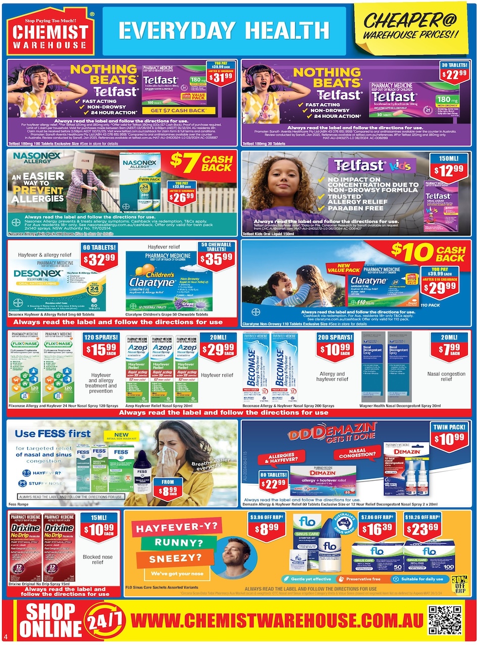 Chemist Warehouse Catalogue