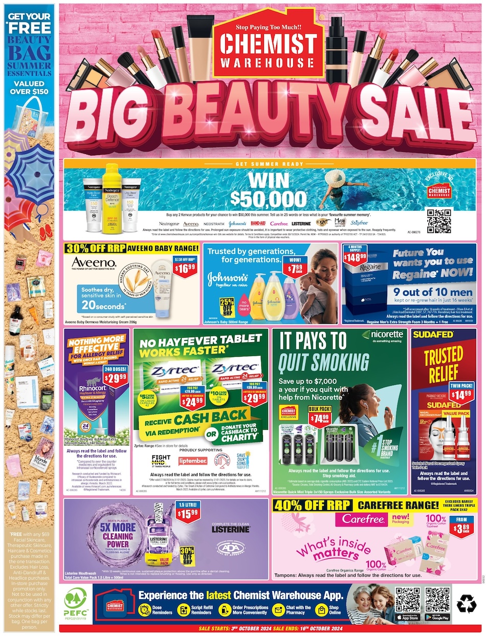 Chemist Warehouse Catalogue