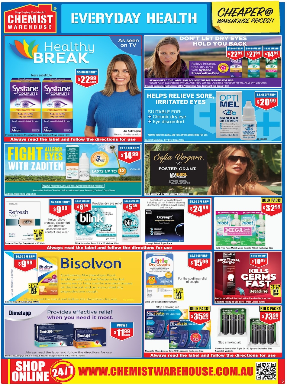 Chemist Warehouse Catalogue