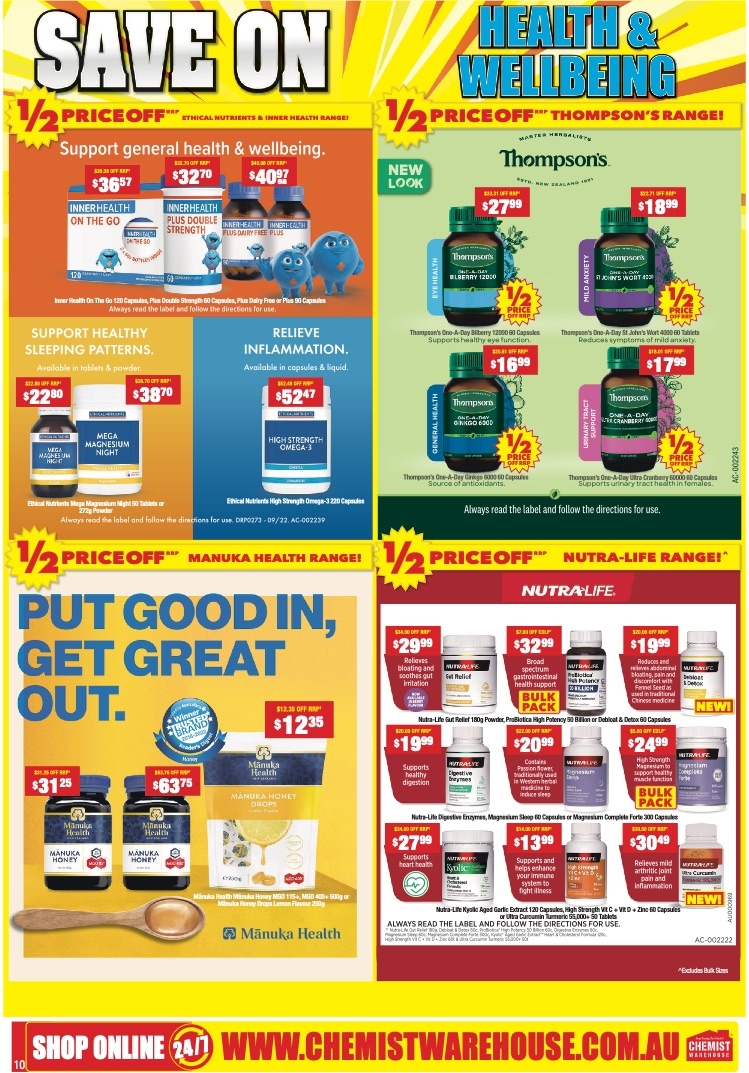 Chemist Warehouse Catalogue