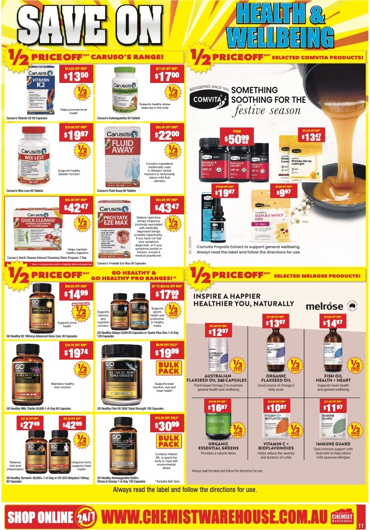 Chemist Warehouse Catalogue