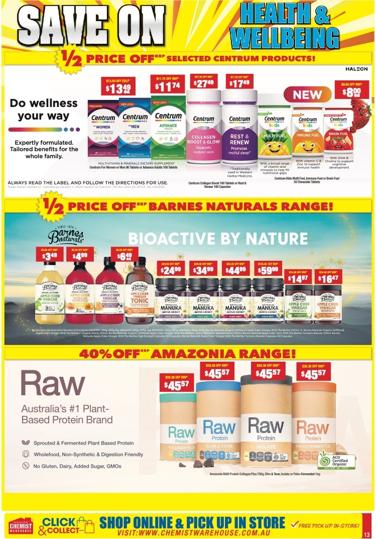 Chemist Warehouse Catalogue