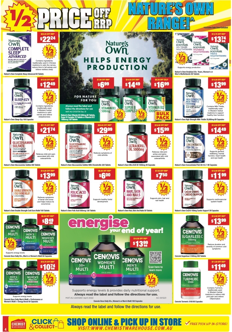 Chemist Warehouse Catalogue