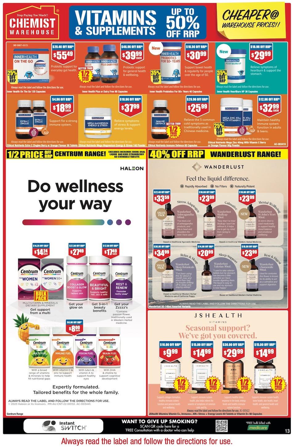 Chemist Warehouse Catalogue