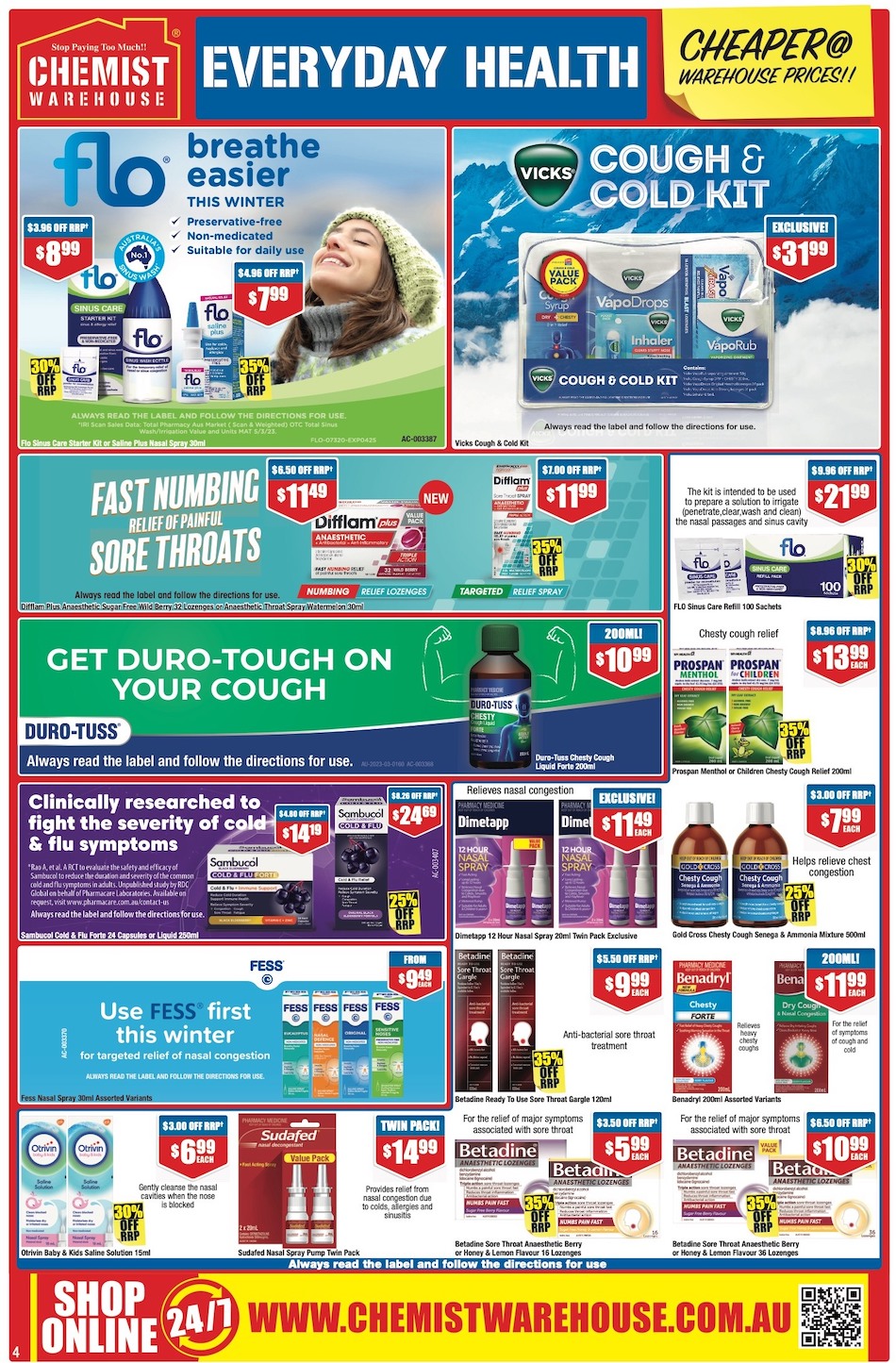 Chemist Warehouse Catalogue