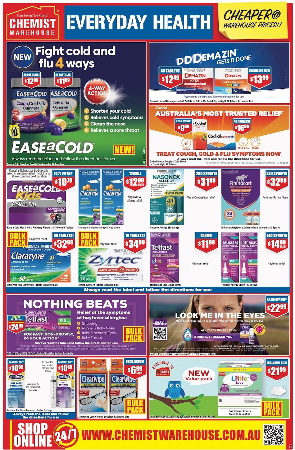 Chemist Warehouse Catalogue