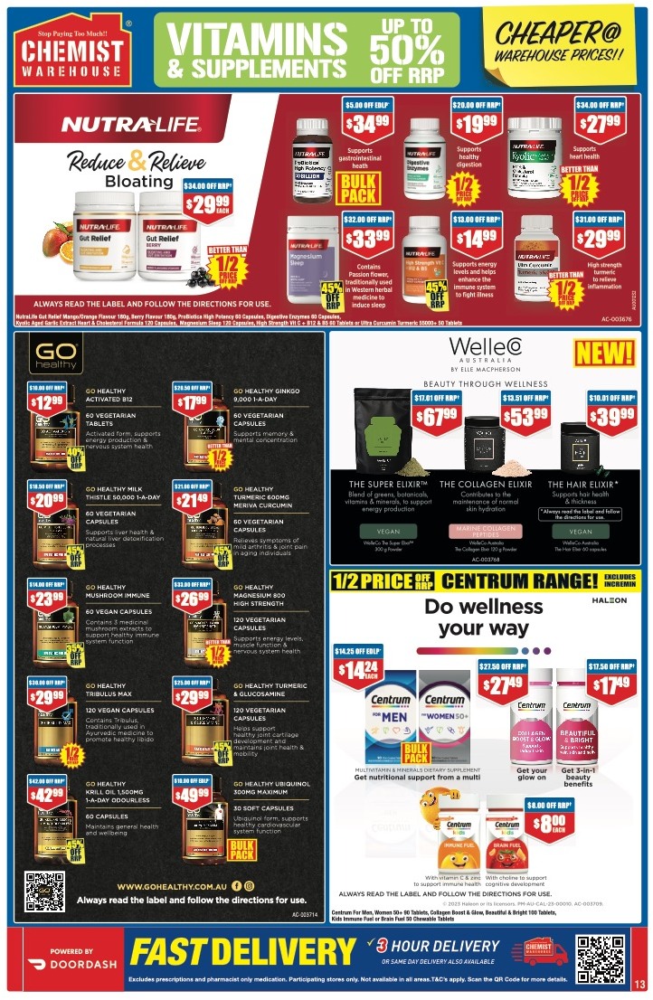 Chemist Warehouse Catalogue