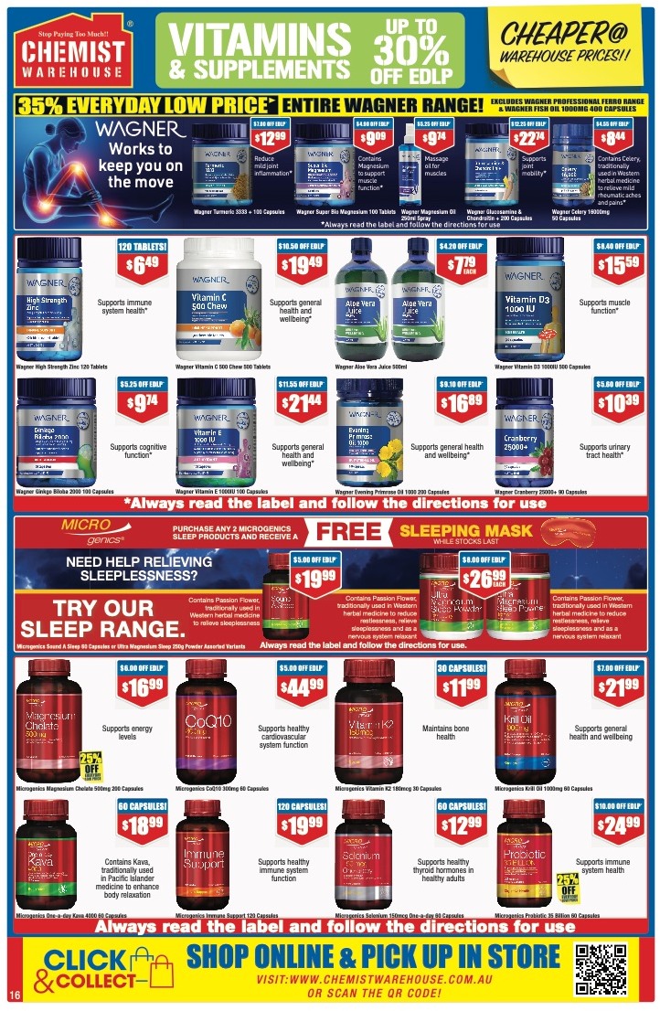 Chemist Warehouse Catalogue