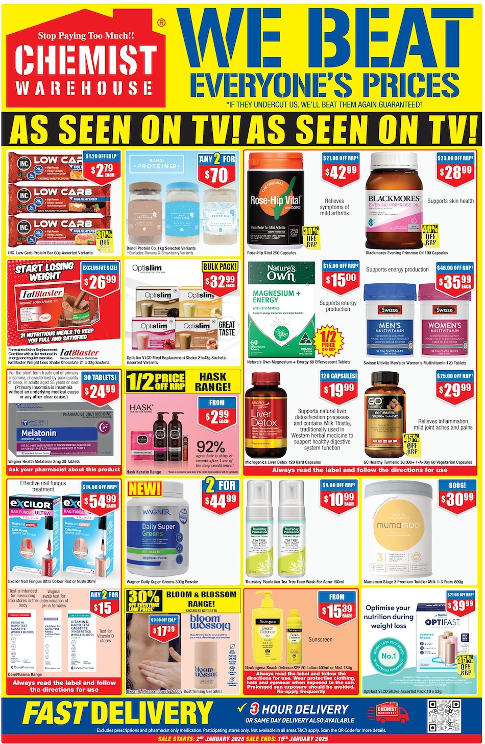 Chemist Warehouse Catalogue