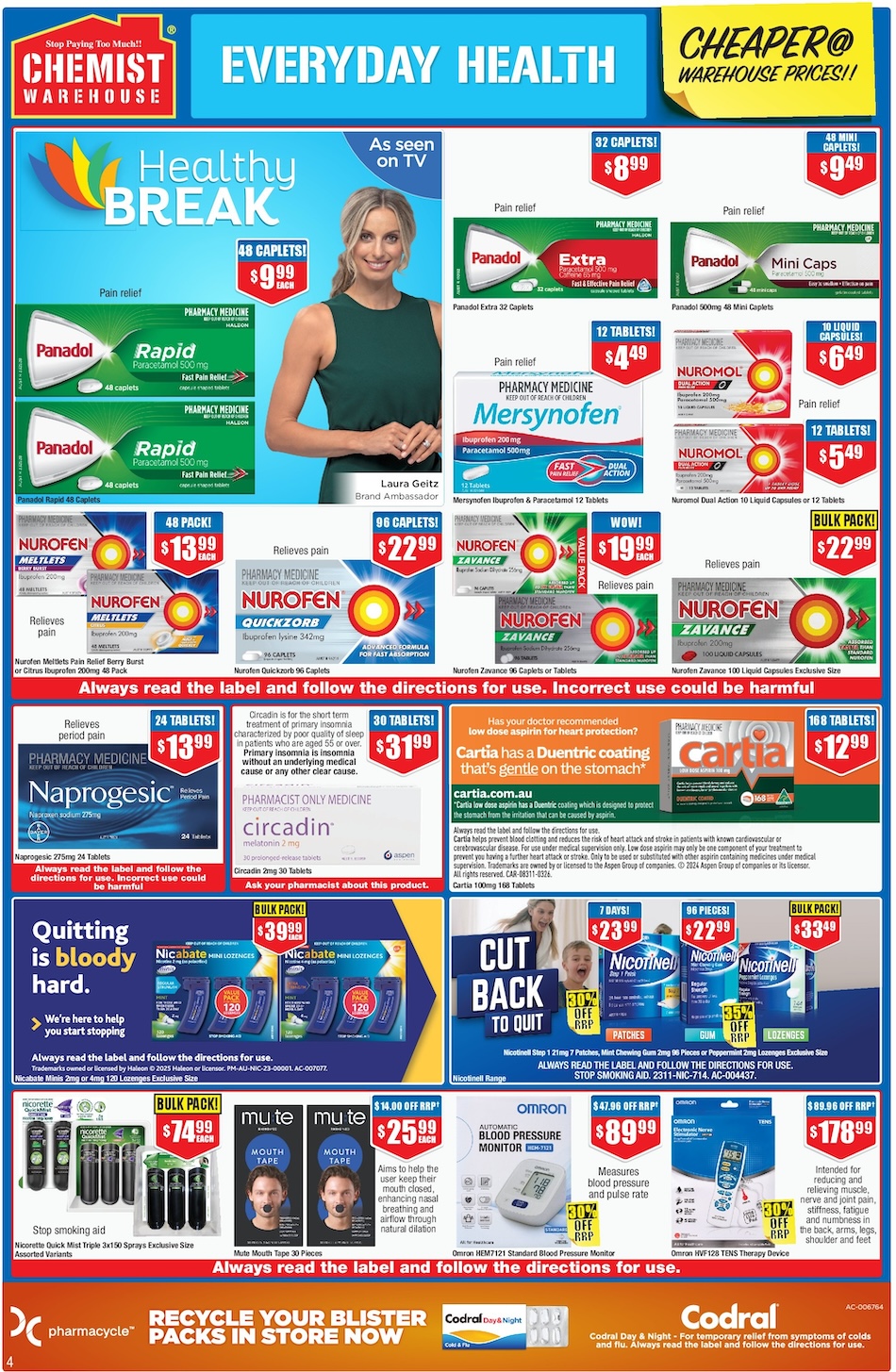 Chemist Warehouse Catalogue