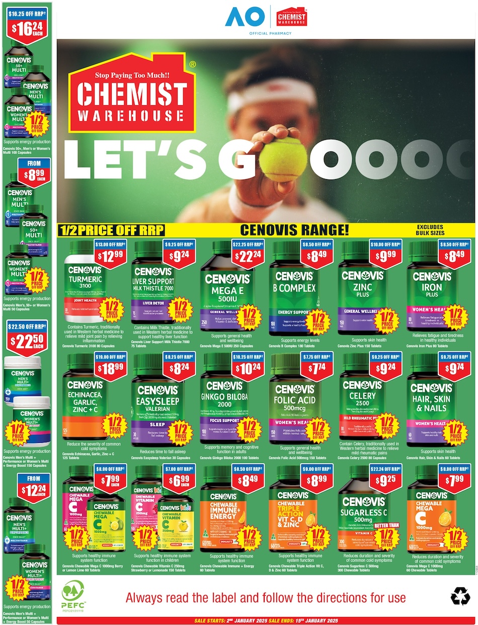 Chemist Warehouse Catalogue