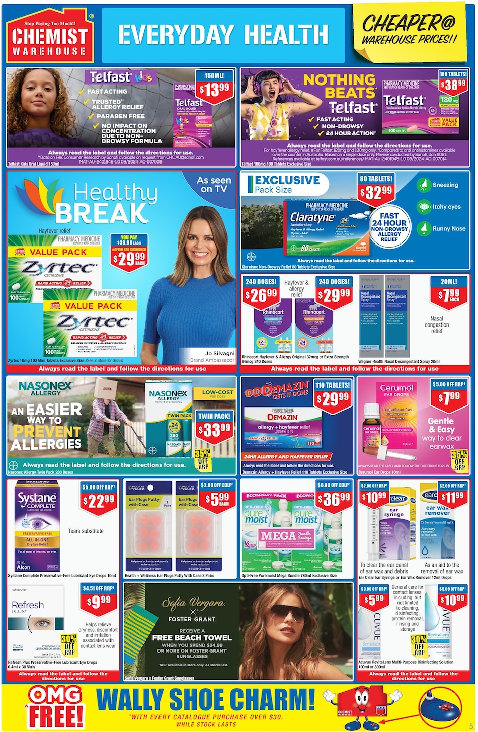 Chemist Warehouse Catalogue