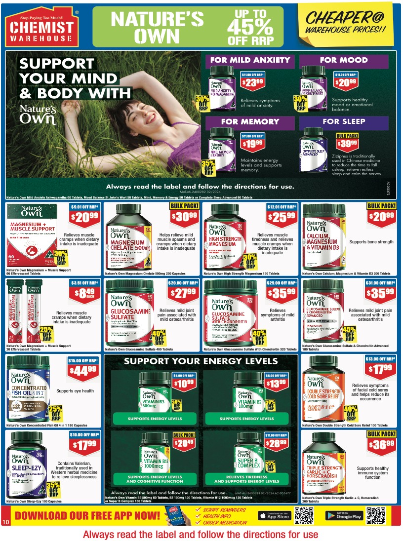 Chemist Warehouse Catalogue