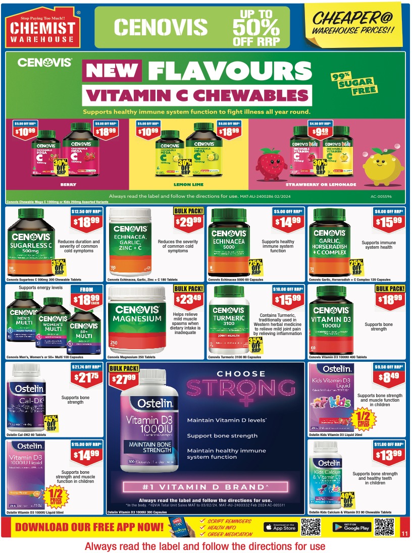 Chemist Warehouse Catalogue