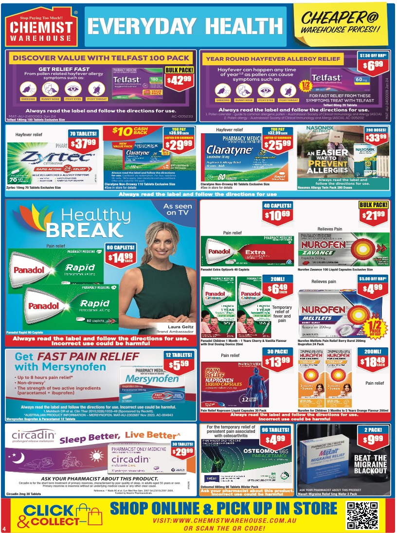 Chemist Warehouse Catalogue