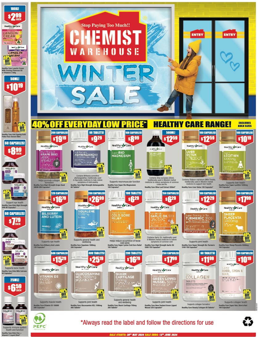 Chemist Warehouse Catalogue