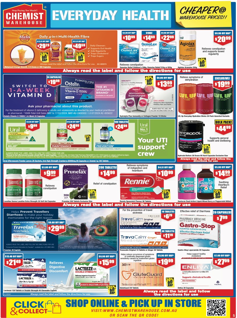 Chemist Warehouse Catalogue