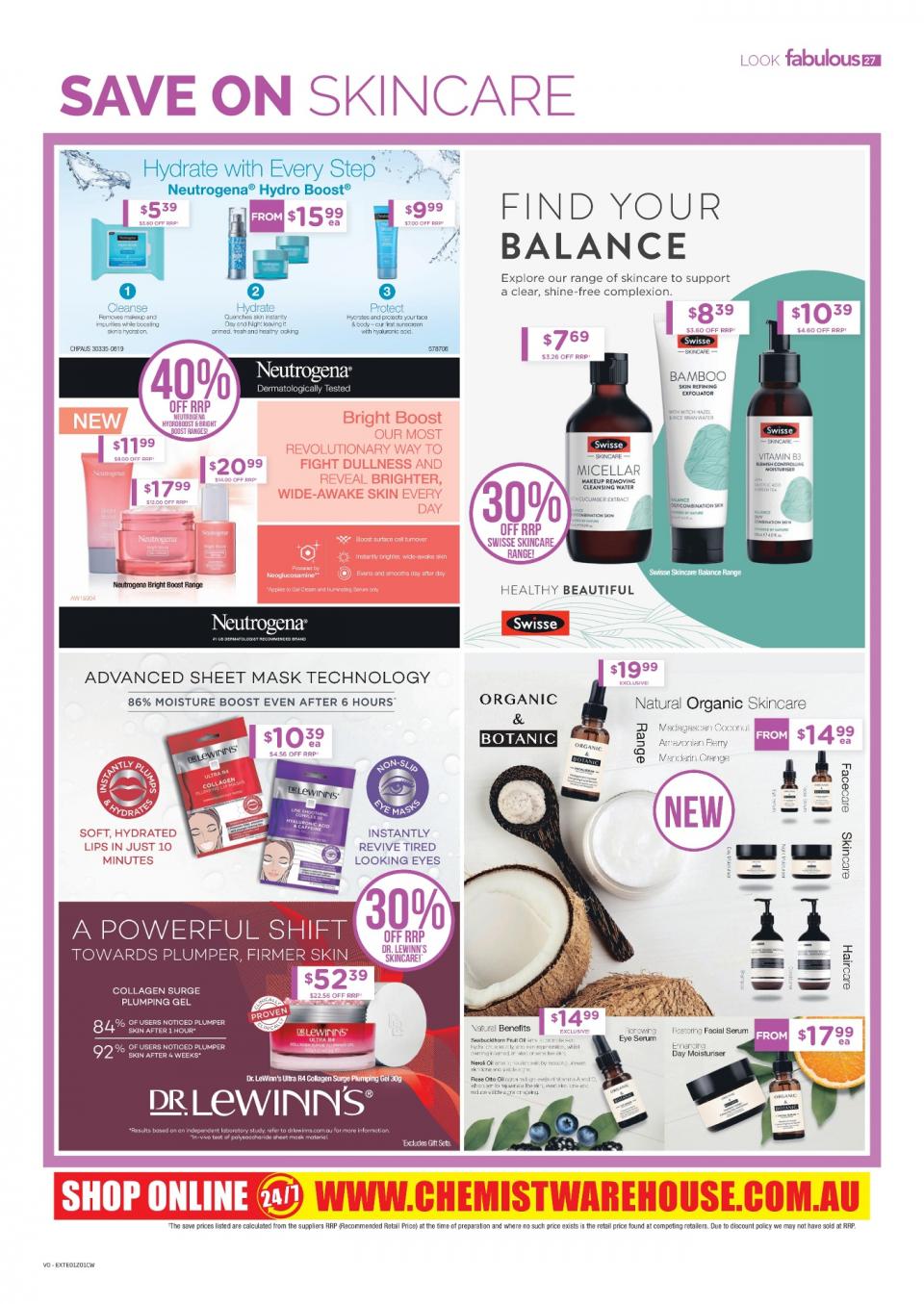 Chemist Warehouse Catalogue