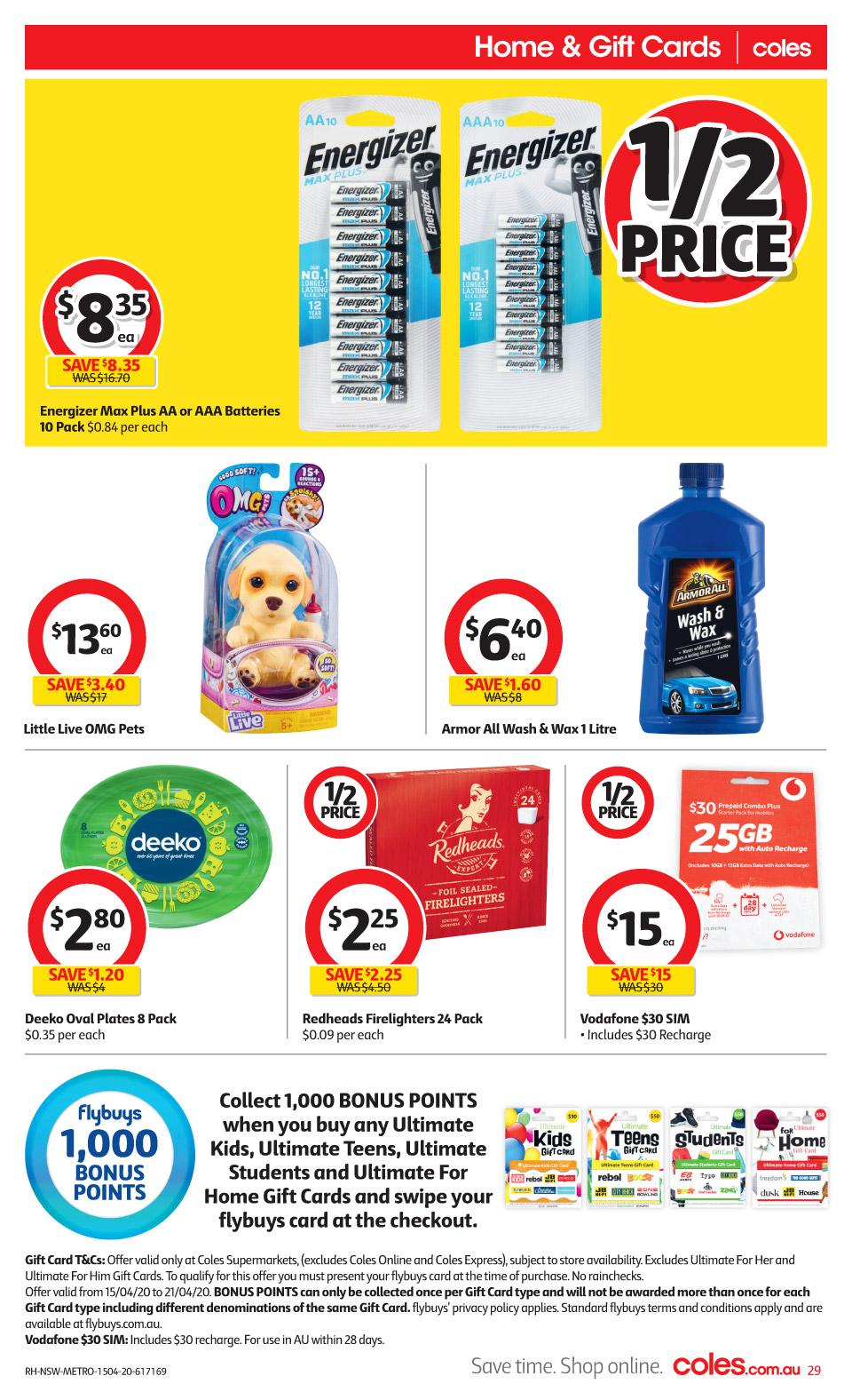 Coles Catalogue