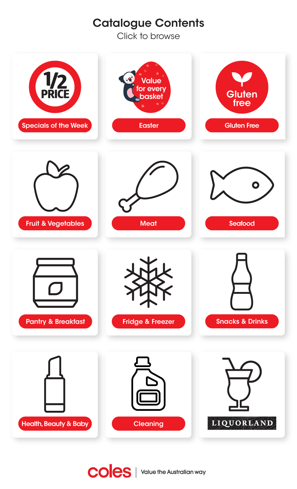 Coles Catalogue