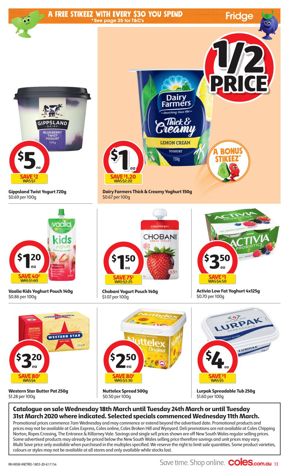 Coles Catalogue