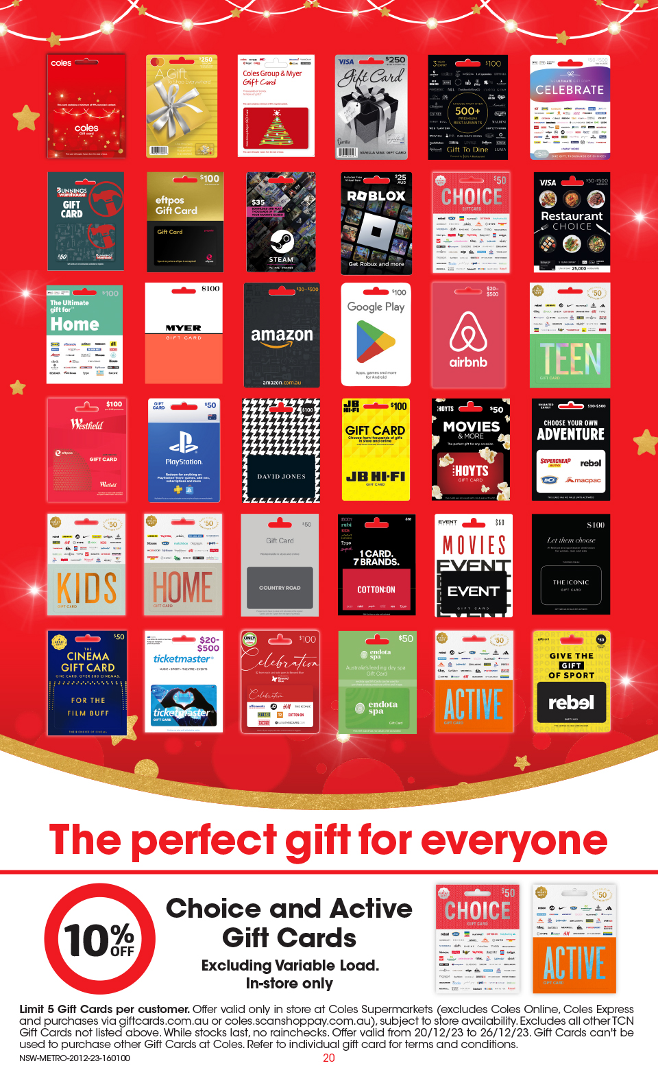 Coles Catalogue