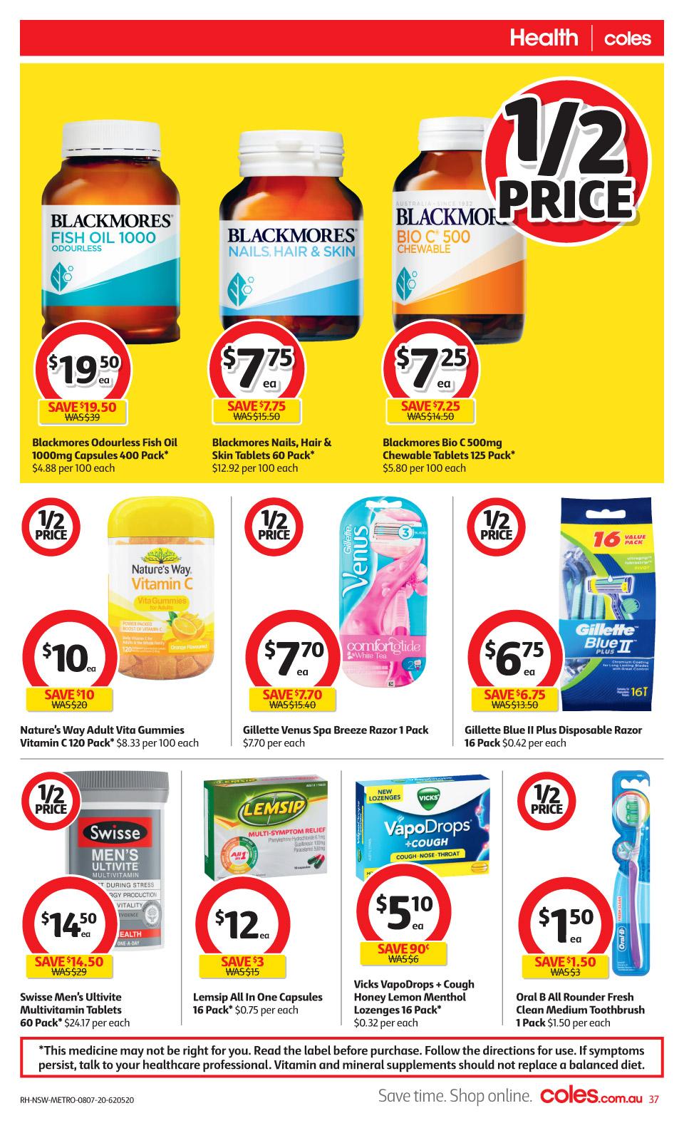 Coles Catalogue 8 - 14 Jul 2020 - Catalogue AU