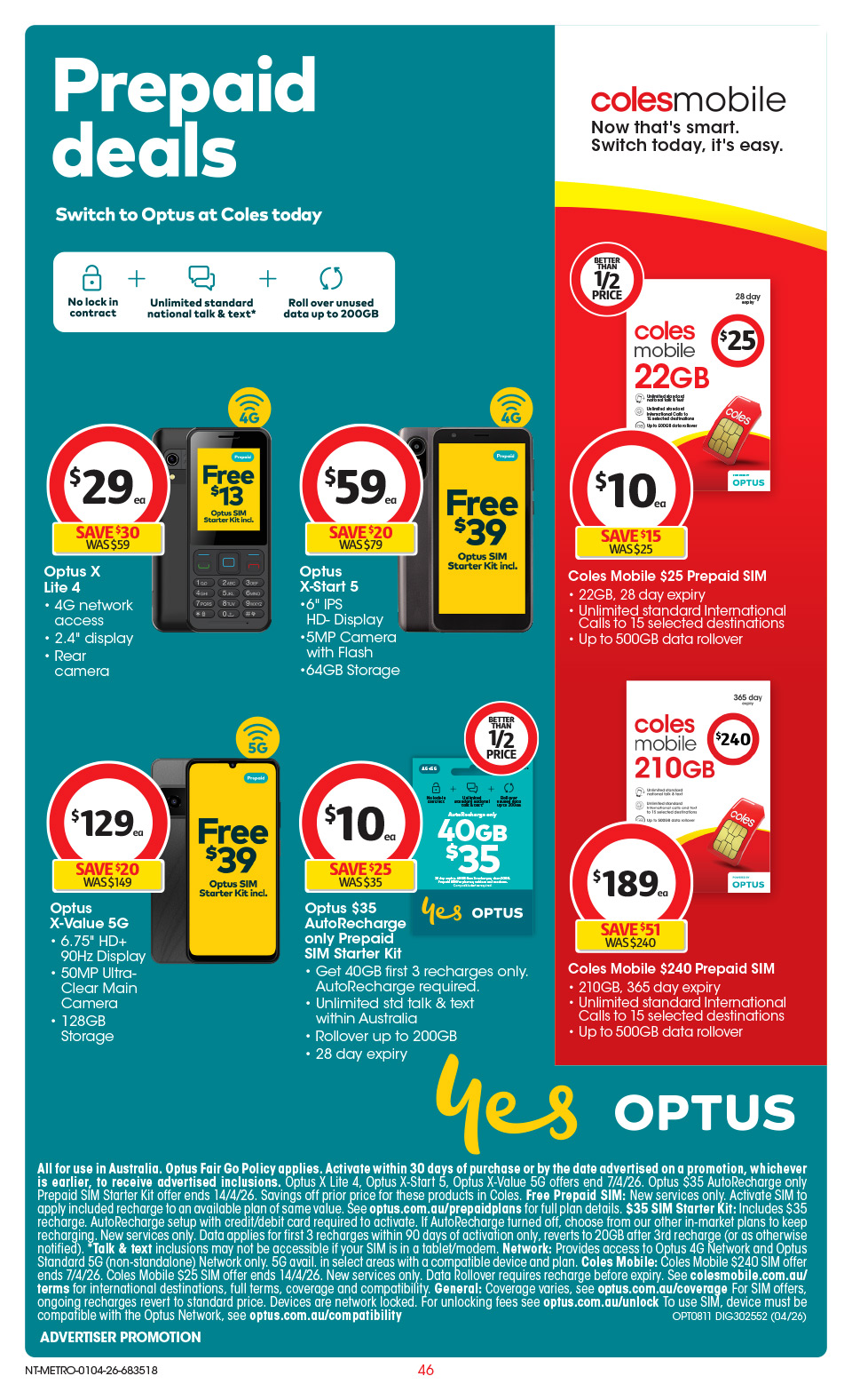 Coles Catalogue