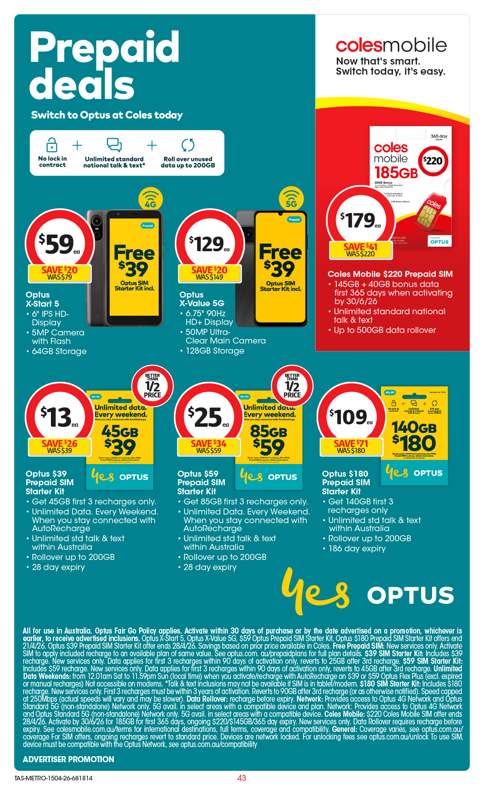 Coles Catalogue