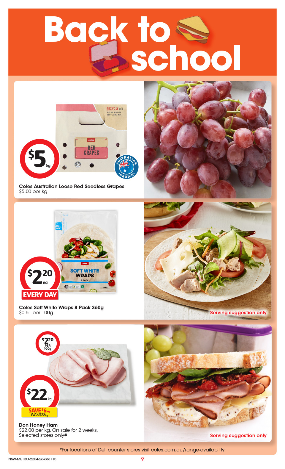 Coles Catalogue