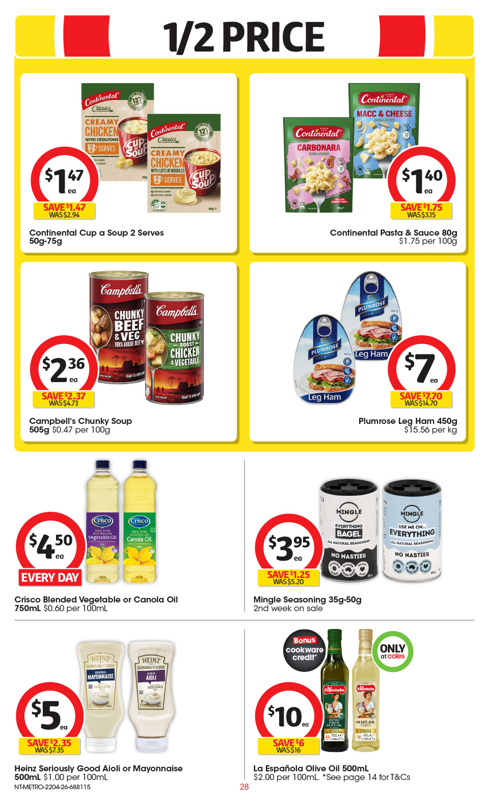 Coles Catalogue