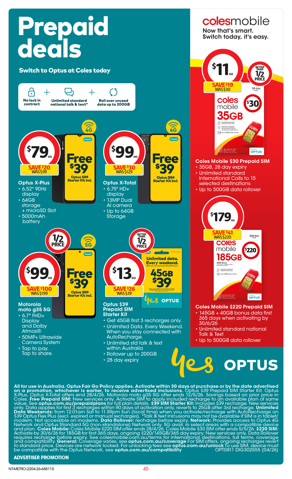 Coles Catalogue