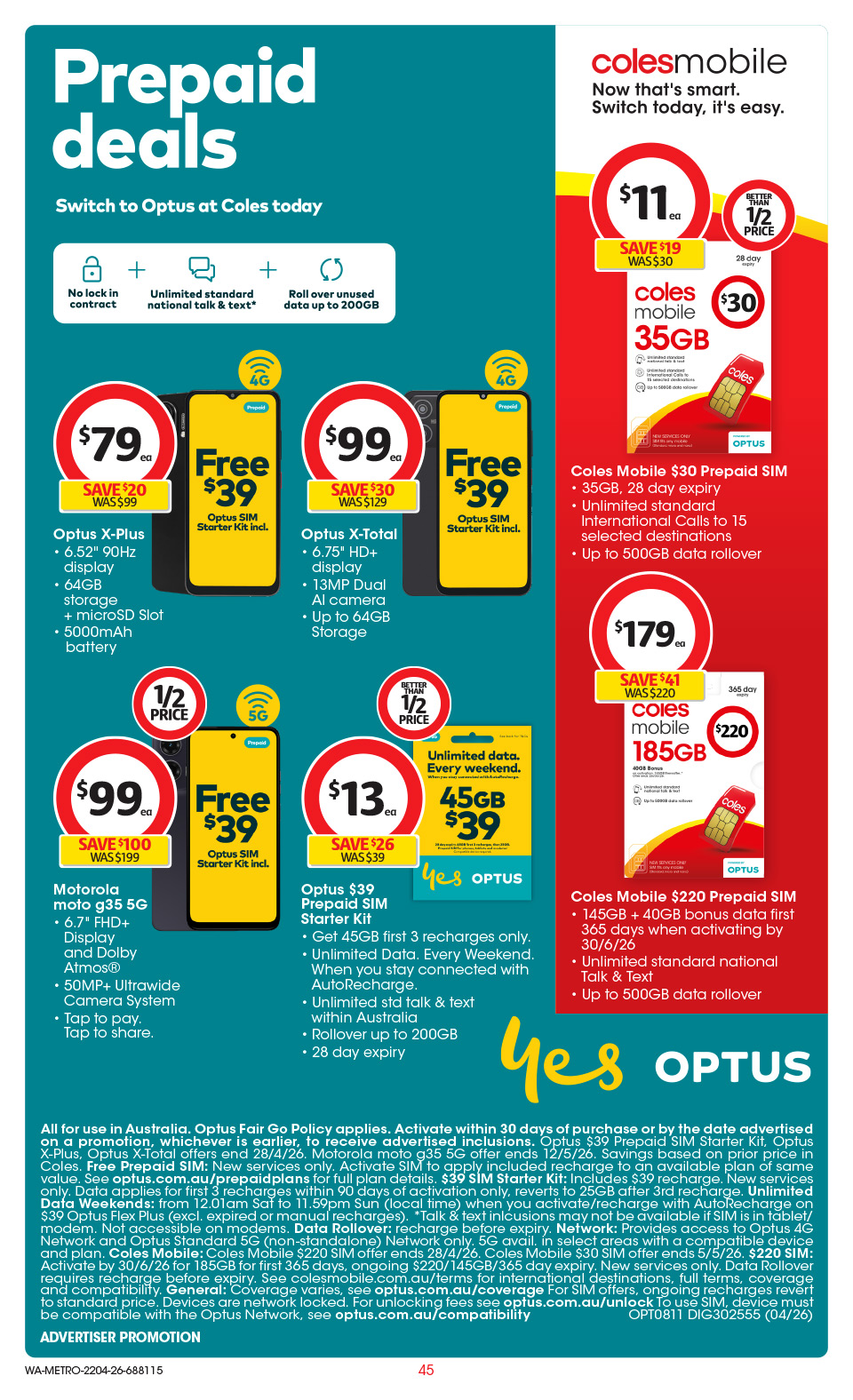 Coles Catalogue