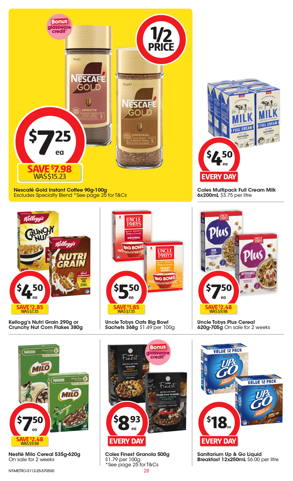 Coles Catalogue