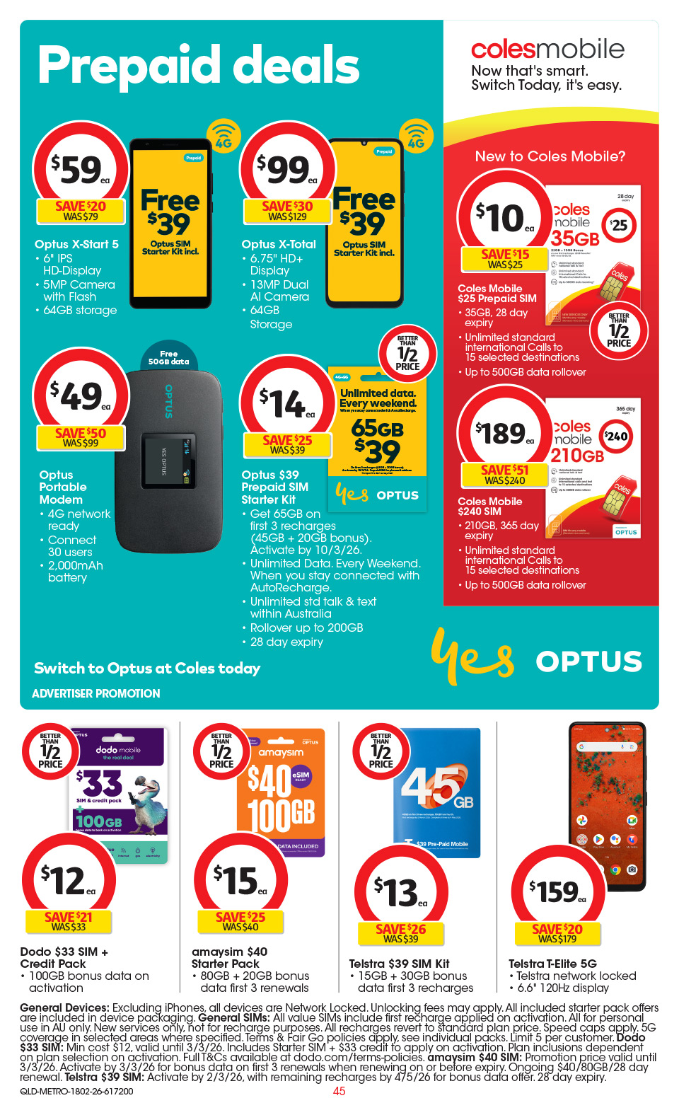 Coles Catalogue February 18 - 24, 2026 QLD NORTH | Catalogue AU