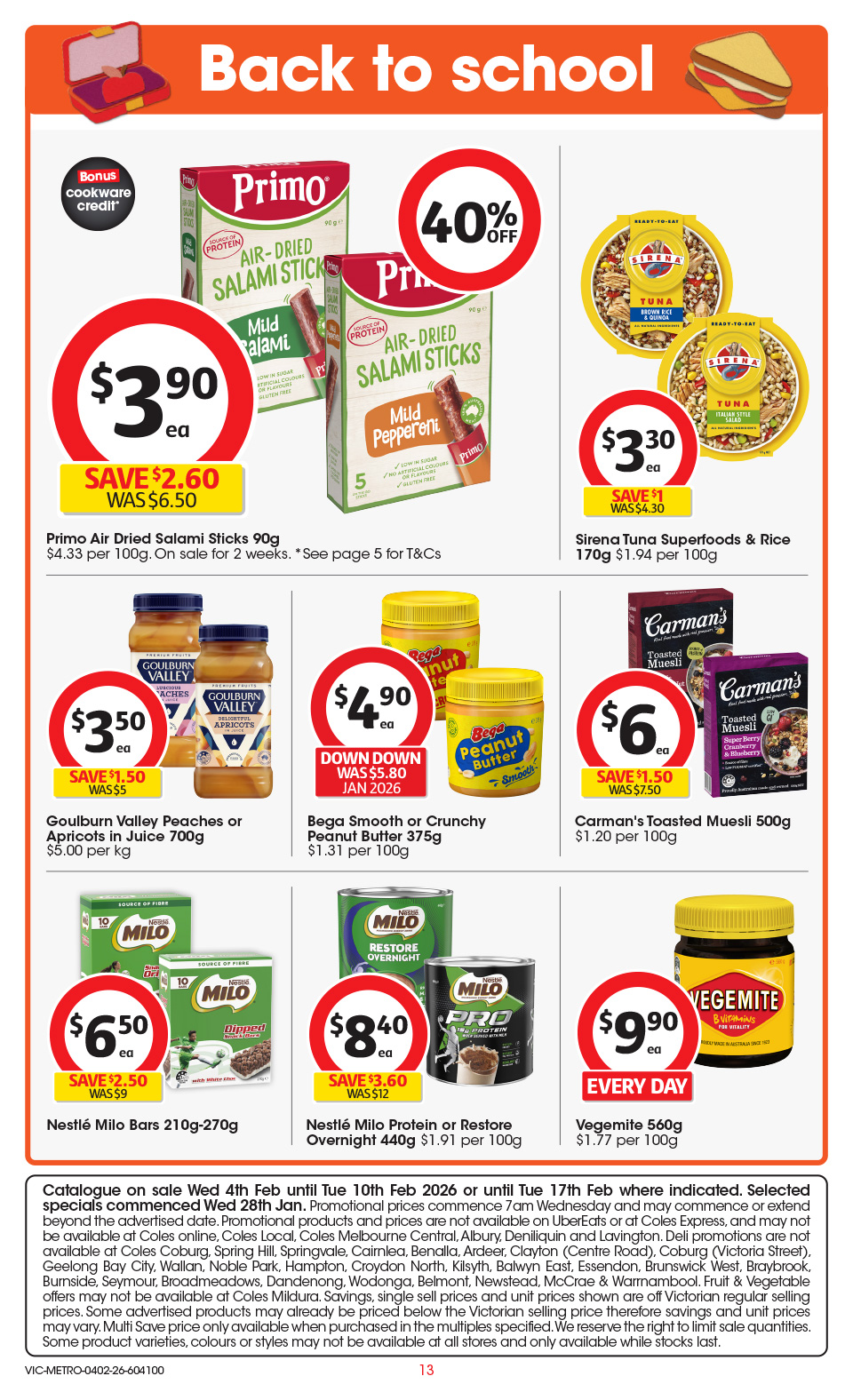 Coles Catalogue