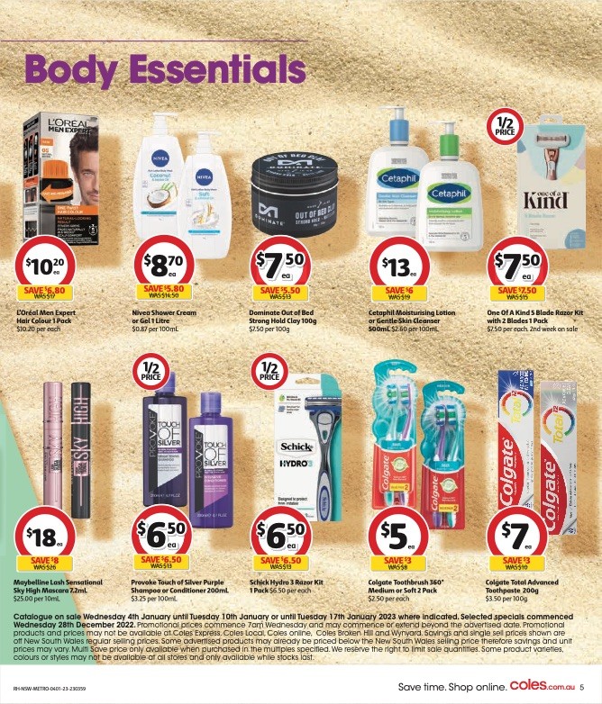 Coles Catalogue