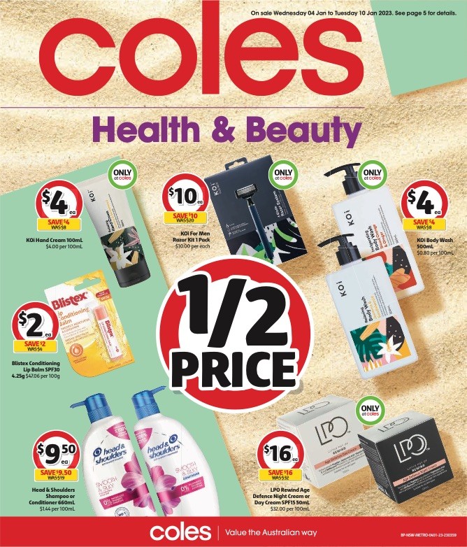 Coles Catalogue