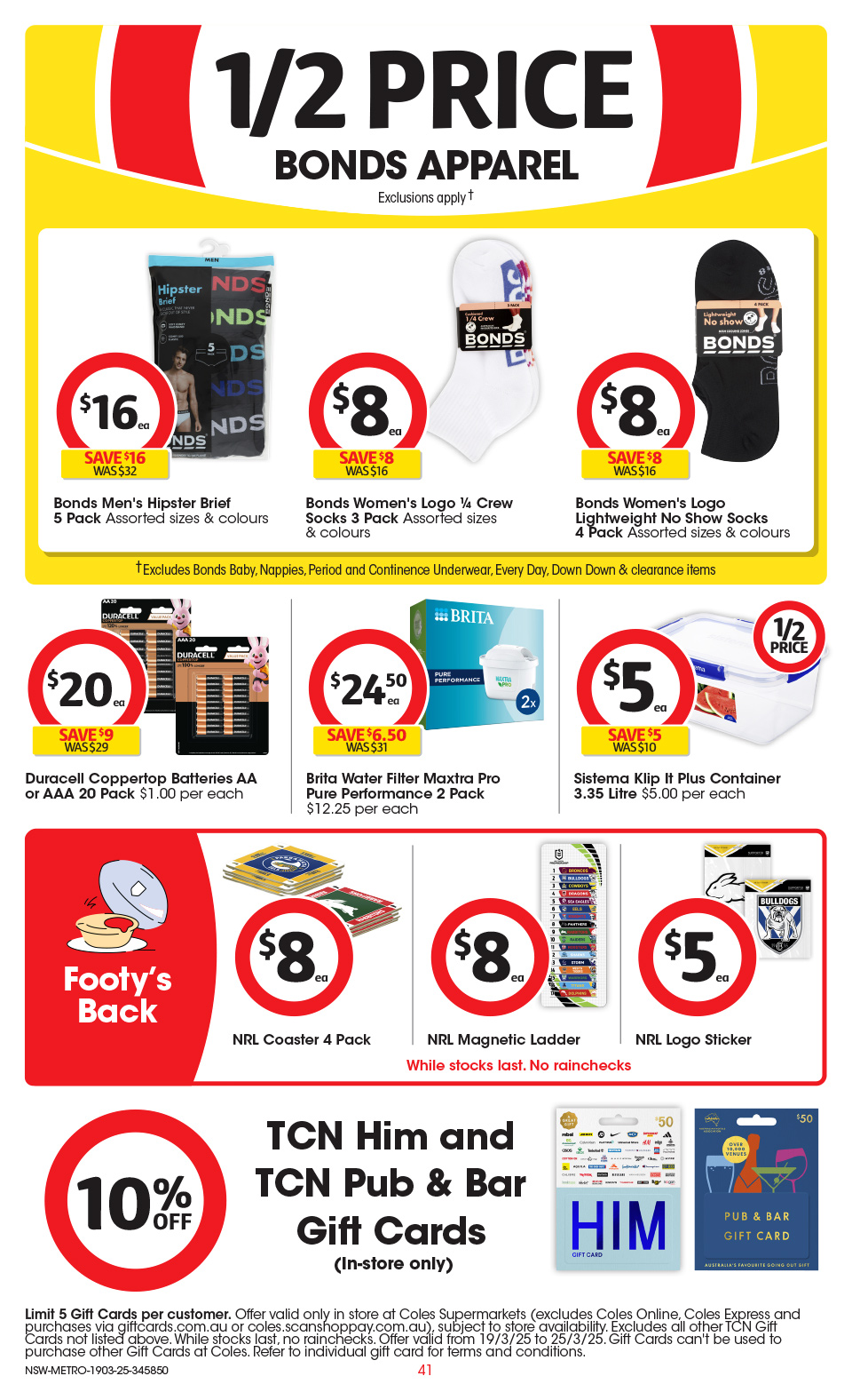 Coles Catalogue