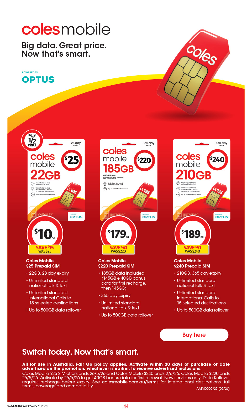 Coles Catalogue