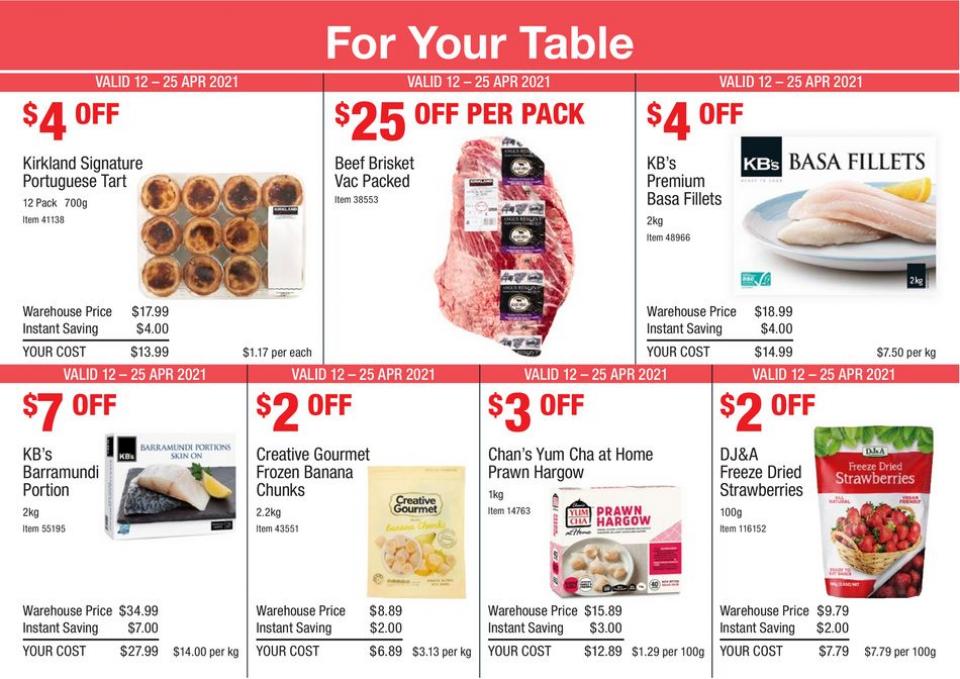 Costco Catalogue