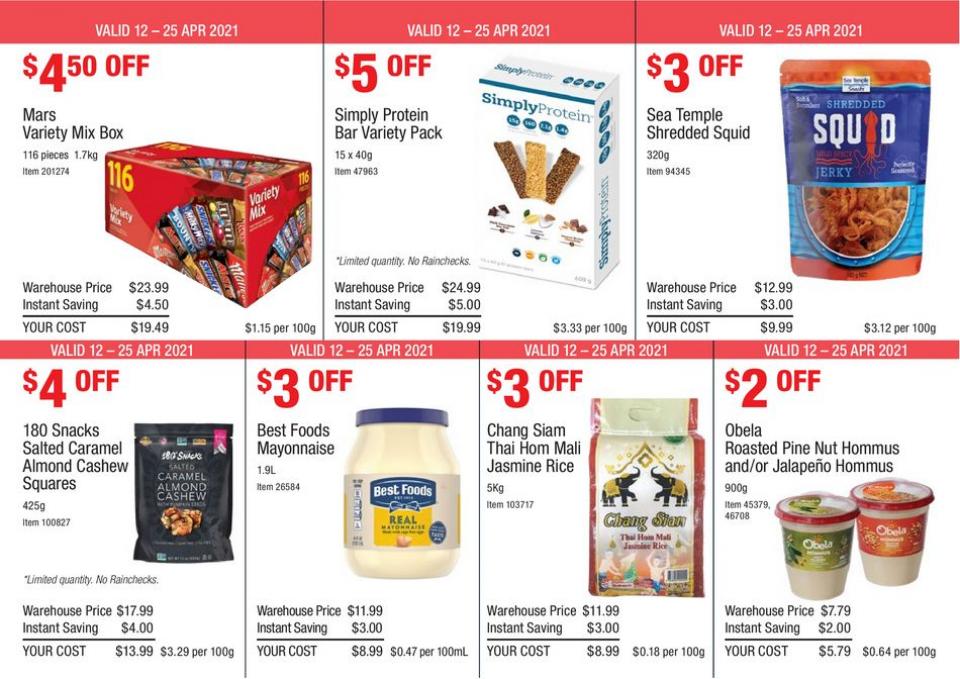 Costco Catalogue