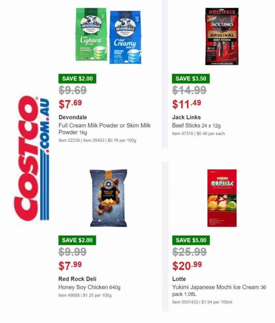 Costco Catalogue