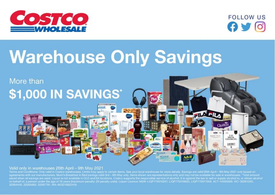 Costco Catalogue