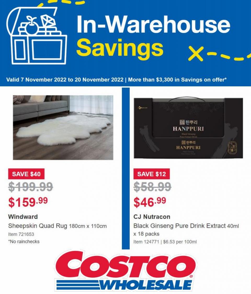 Costco Catalogue InWarehouse 7 20 Nov 2022 Catalogue AU