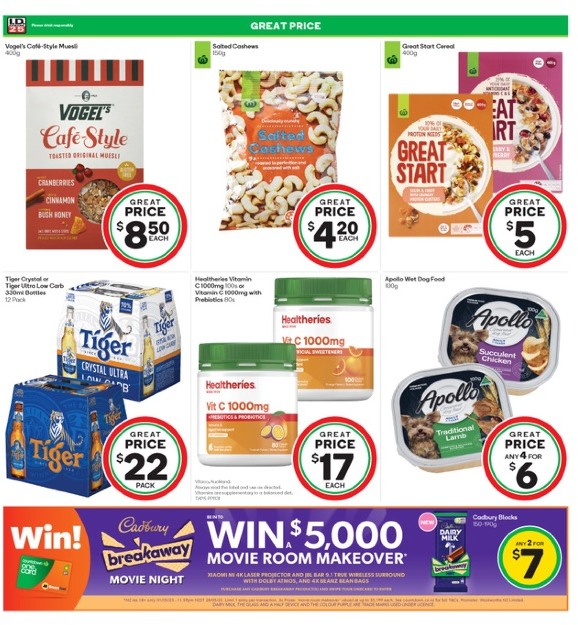 Woolworths Mailer (Countdown)
