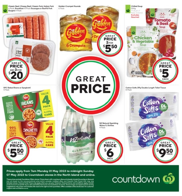Woolworths Mailer (Countdown)