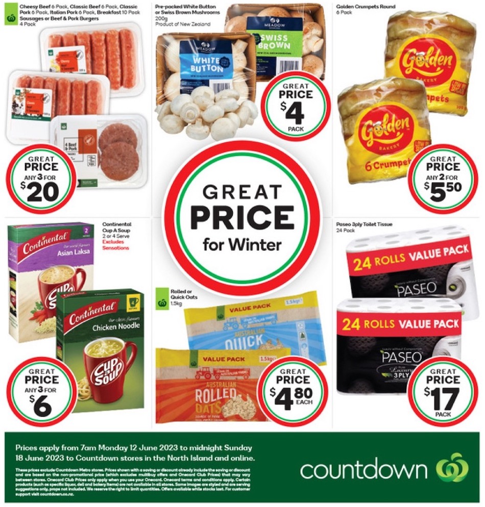 Woolworths Mailer (Countdown)