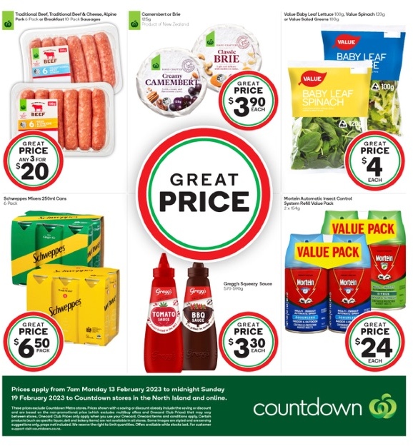 Woolworths Mailer (Countdown)