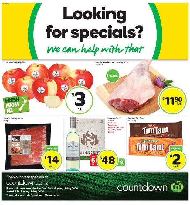 Woolworths Mailer (Countdown)